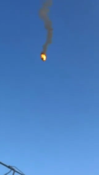 The Iranian military has reported to have successfully shot down 3 American fighter jets on its border with Kuwait, video: